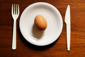 卵のメインディッシュ