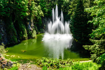 Butchart Gardens Fountain
