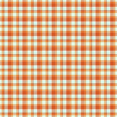 Ochre beige and white seamless tartan retro vintage pattern