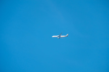 旅客機・飛行機・青空