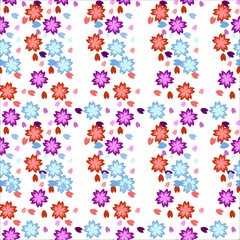 Seamless pattern floral background
