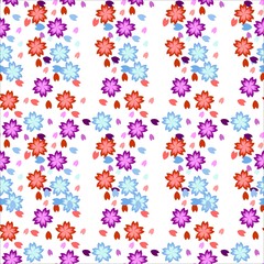 Seamless pattern floral background
