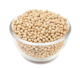 Black Eyed Peas Also Know as Chawli or Chawala isolated on White Background