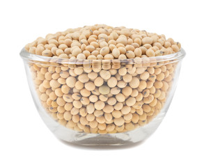 Black Eyed Peas Also Know as Chawli or Chawala isolated on White Background