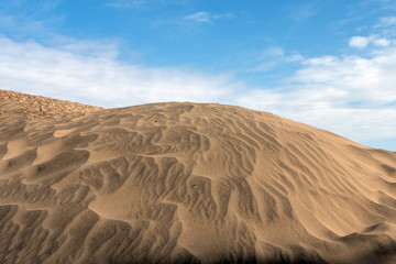 Desert, sand dune, sand texture