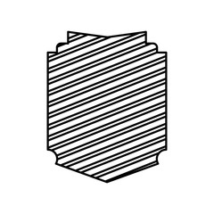 elegant frame with stripes vector illustration design