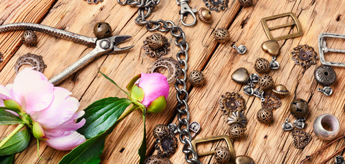 Fashionable female bijouterie