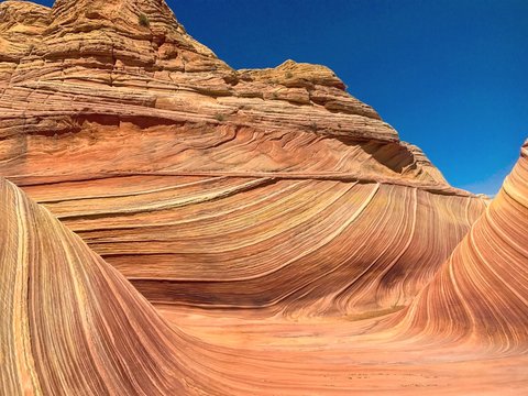The Wave at Coyote Buttes in Arizona, USA