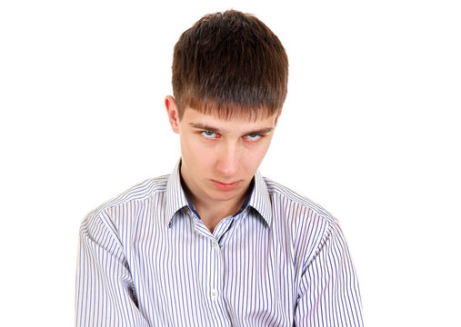 Sullen Young Man