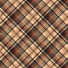 seamless pattern tartan chocolate color background