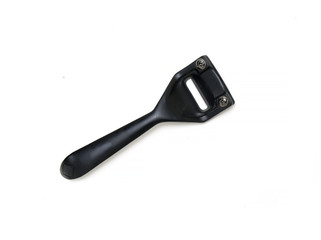 tools for processing leather on a white background isolated close-up