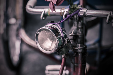 vintage bicycle headlight