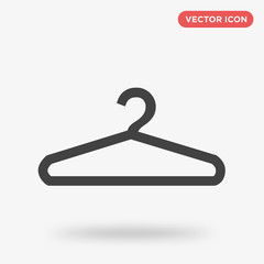 Hanging icon isolated on white background