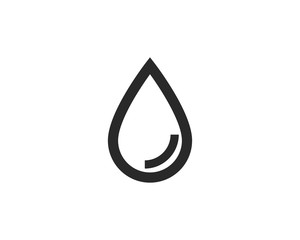 water drop Logo Template