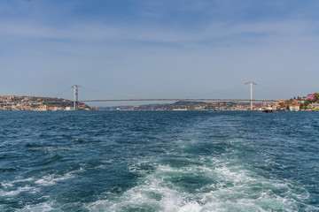 Bosphorus bridge , Istanbul   Turkey