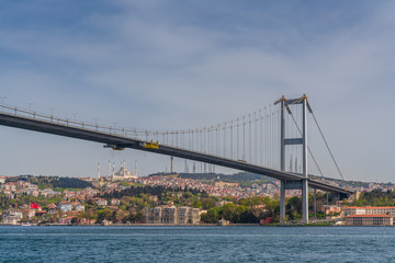 Bosphorus bridge , Istanbul   Turkey