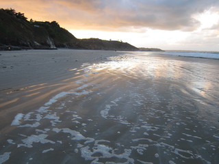 Martin beach in Brittany