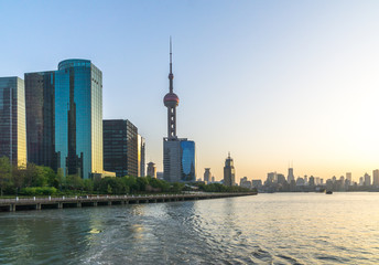 Obraz premium panoramic city skyline