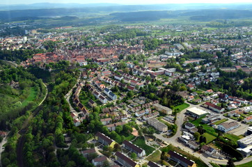 Obraz premium Blick auf Rottweil