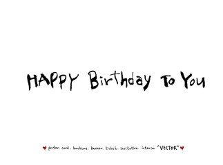 인사말 / 손으로 쓴 글씨체