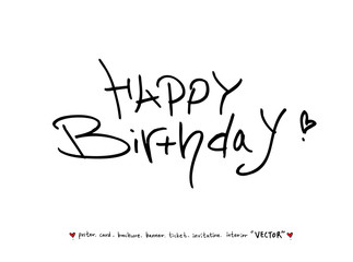 인사말 / 손으로 쓴 글씨체