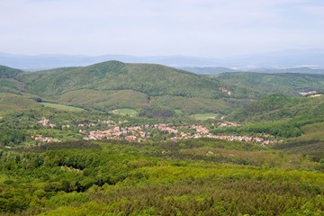 Naklejka premium View of Zayvarona, Hungary