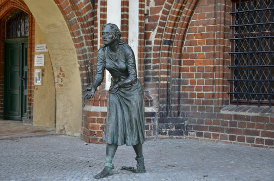 Denkmal der Grete Minde in Tangerm&uuml;nde