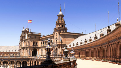 Obraz premium PLAC W HISZPANII SEVILLE