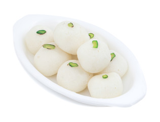 Indian Sweet Rasgulla Also Know as Rosogolla, Roshogolla, Rasagola, Ras Gulla, Anguri Rasgulla or Angoori Rasgulla is a Syrupy Dessert Popular in India. It is Made From Ball Shaped Dumplings.