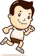 Cartoon Boy Running