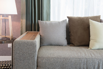 modern sofa style in modern living room