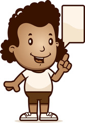 Cartoon Girl Talking