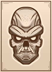 Ghoul Poster Illustration