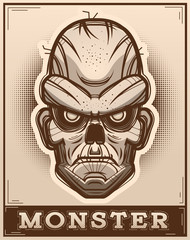 Zombie Poster Illustration