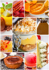 page de desserts