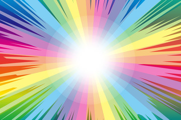 Fototapeta premium #Background #wallpaper #Vector #Illustration #design #art #free #freesize #charge_free effect line,concentration line,manga,comic,speed line 背景素材壁紙,まんが,表現,集中線,光線,放射,ビーム,輝き,スターバースト,星,爆発,爆破,効果線