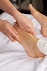 Fototapeta na wymiar thai foot massage