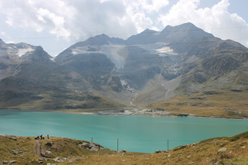 montagna lago