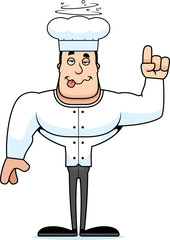 Cartoon Drunk Chef