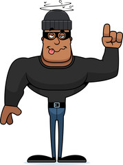 Cartoon Drunk Thief