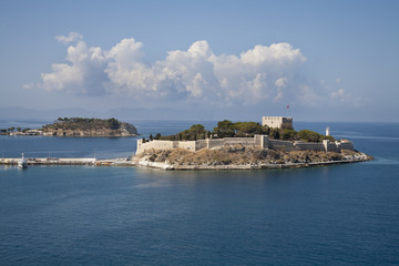 Island fortress in Kusadasi