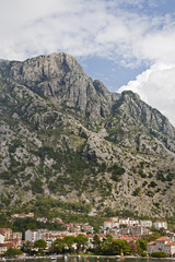 Fototapeta na wymiar The Mountains of Kotor