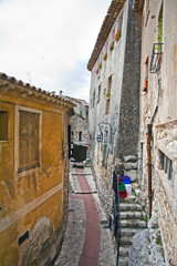 a narrow side street
