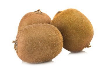 kiwi fruit isolated on white background