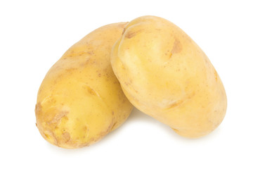 Potato isolated on white background