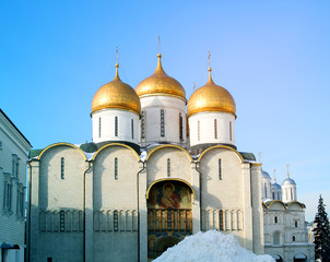 Photo of the Assumption Cathedral in the Moscow Kremlin