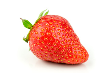 Fresh Strawberry Isolated on White Background