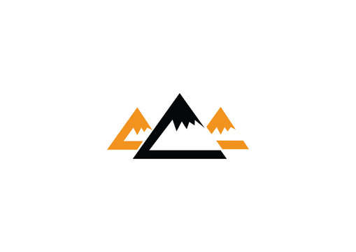 Mountain Peak Simple Triangle