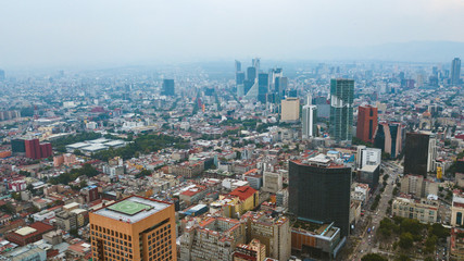 cityscape of mexico city