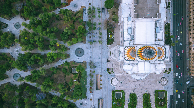 bellas artes aerial